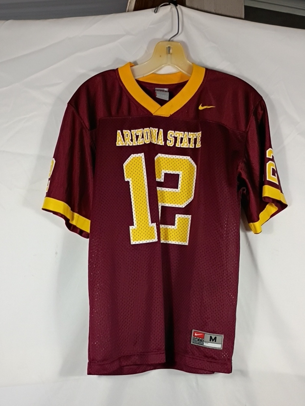 Arizona State Sun Devils #12 Football College NCAA Nike Jersey Women's Sz Medium